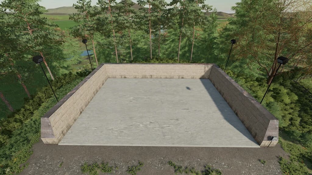 LIGHTED BUNKER SILO 5