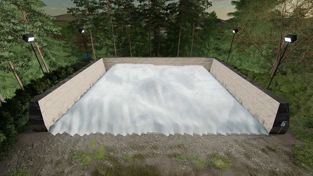 LIGHTED BUNKER SILO 3