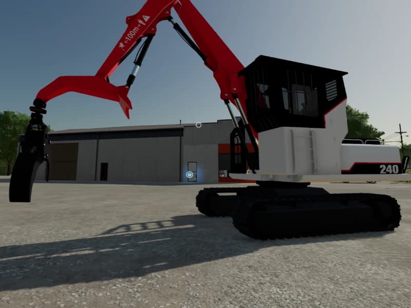 LINKBELT 240 SHOVEL LOADER