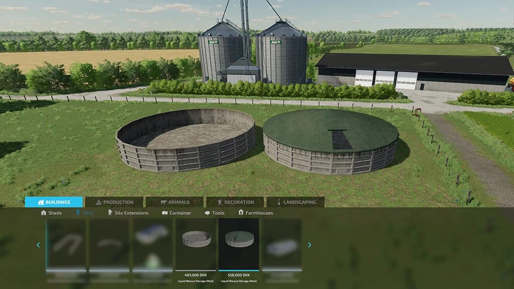 LIQUID MANURE STORAGE 2