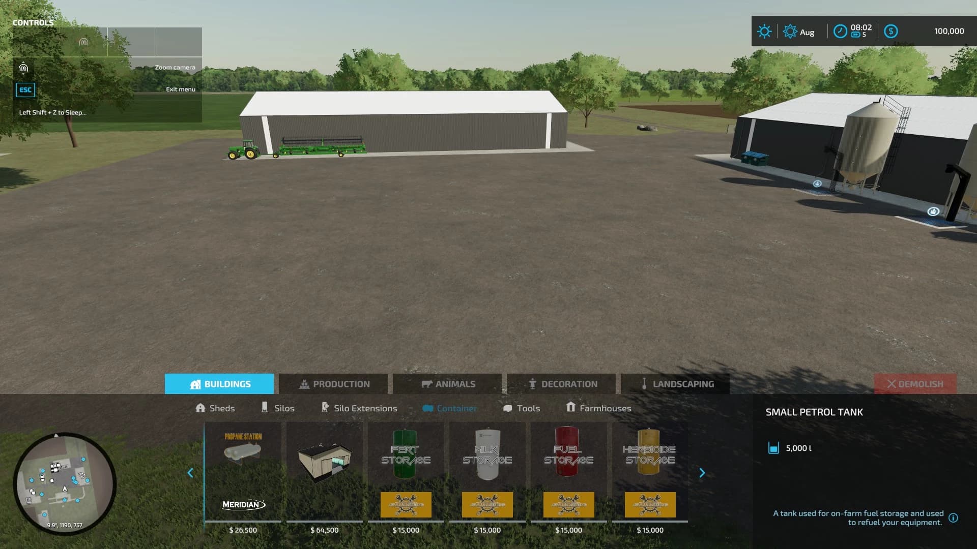 LIQUID STORAGE PACK 2
