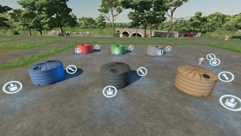 LIQUID STORAGE TANK PACK 4