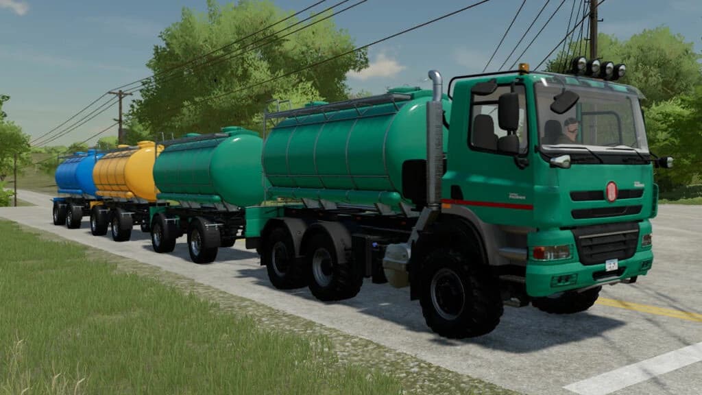 LIQUIDS HANDLING TRUCK TRAIN 3
