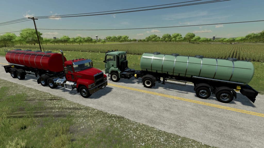 LIQUIDS HANDLING TRUCK TRAIN 2