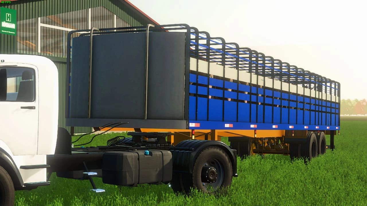 LIVESTOCK CAGE 2 AXLES 4