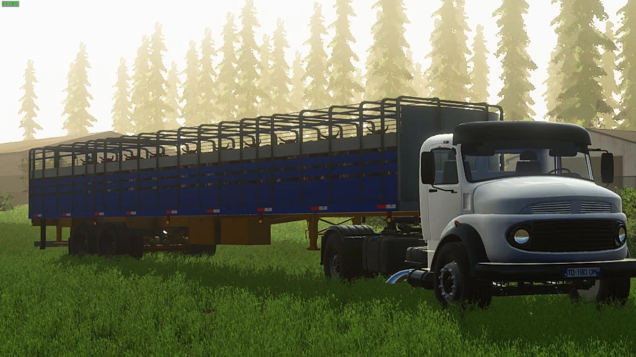 LIVESTOCK CAGE 2 AXLES 2