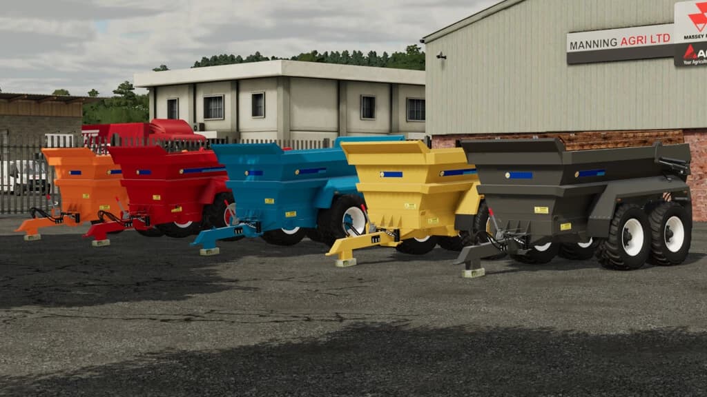 LIZARD 14 T DUMP TRAILER