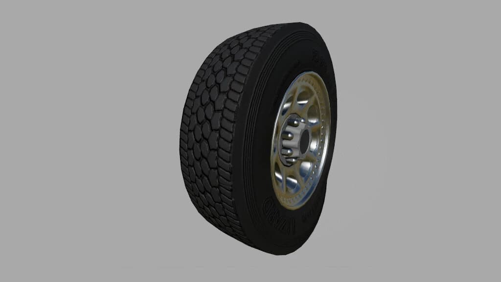 LIZARD FD690 245 70R19.5 TIRE (PREFAB)