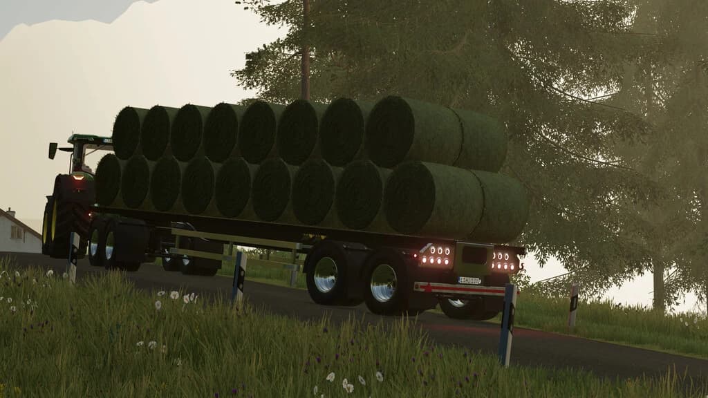 LIZARD FLATBED TRAILER