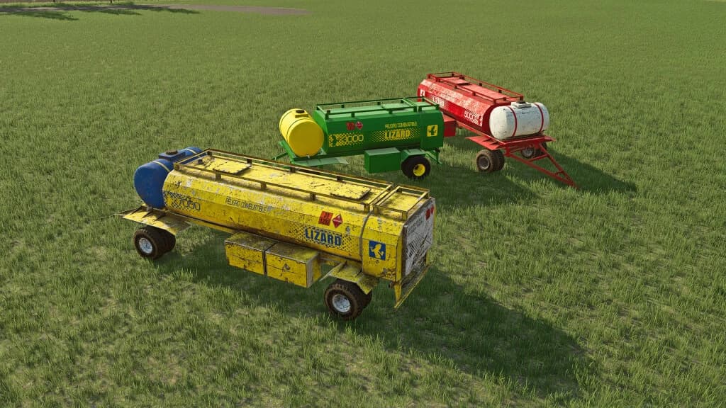 LIZARD FUEL TANKS PACK 3