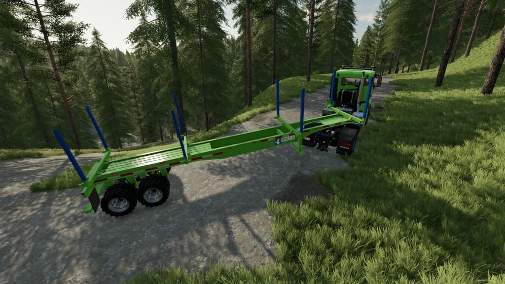 LIZARD LT699 SEMI LOG TRAILER 4