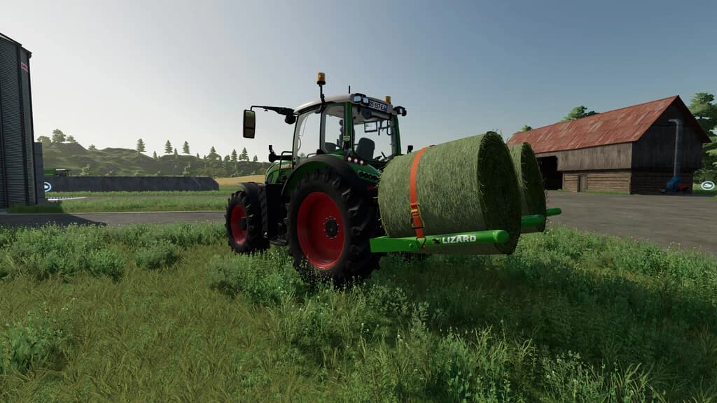 LIZARD ROUND BALE FORK