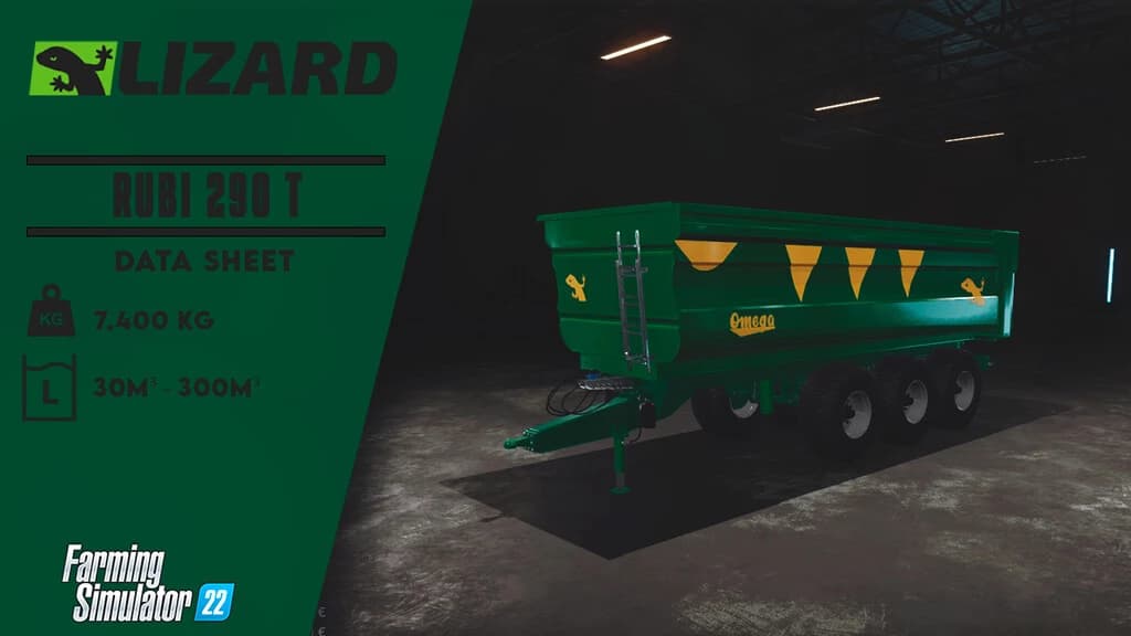 LIZARD RUBI 290T 2
