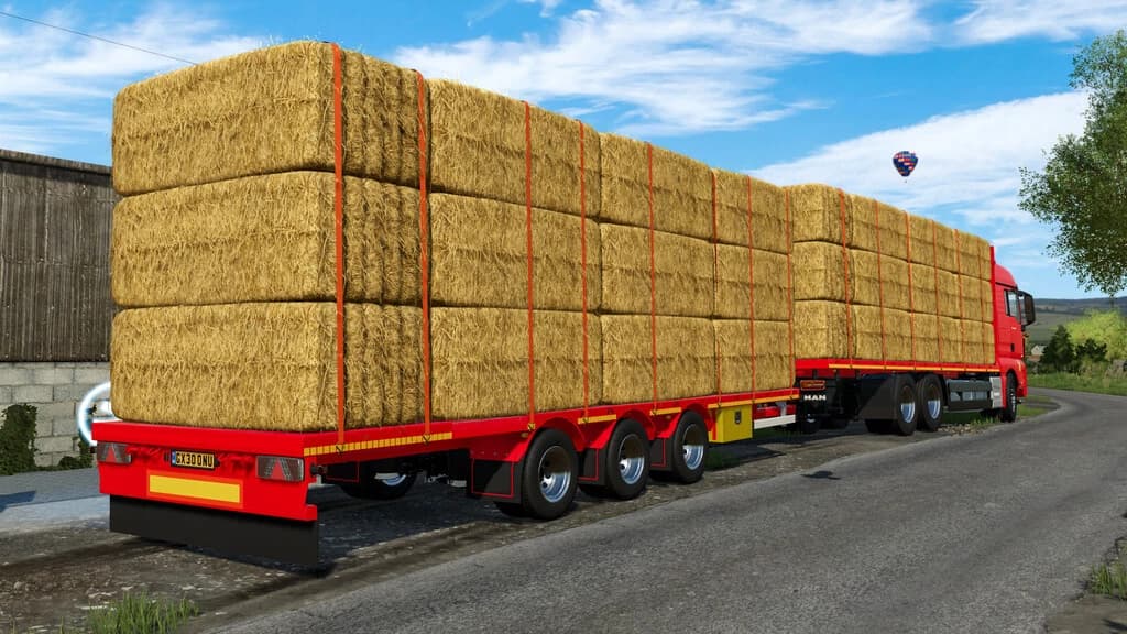 LIZARD STRAW BALE TRAILER 4