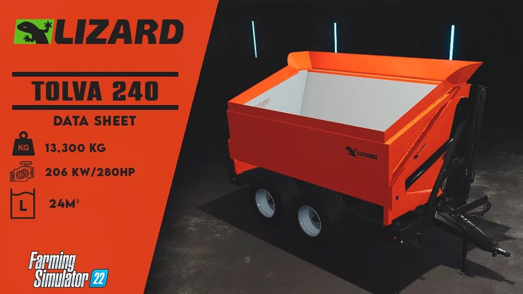 LIZARD TOLVA 240 4