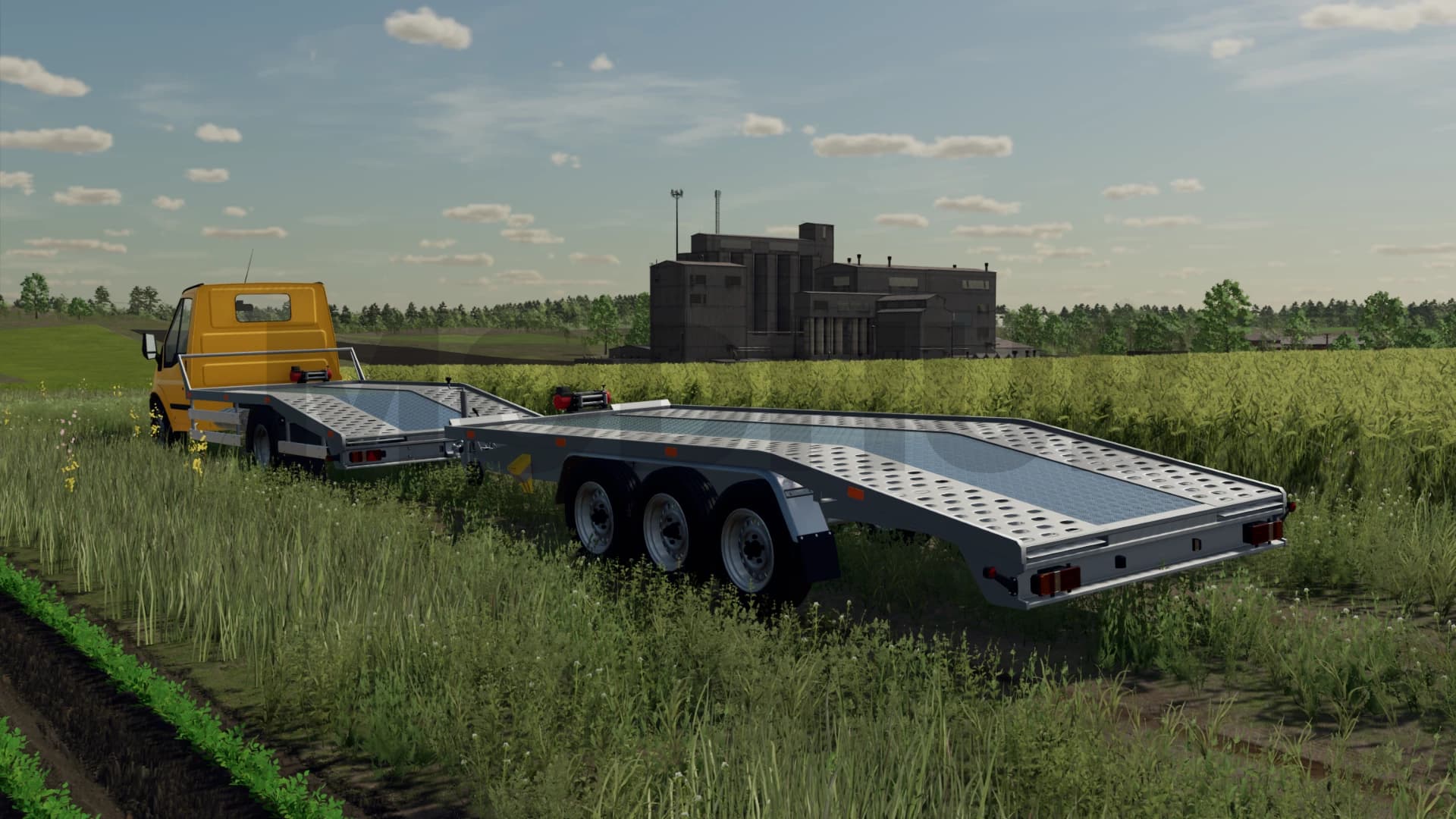 LIZARD TOW TRAILER 3 AXLE 4