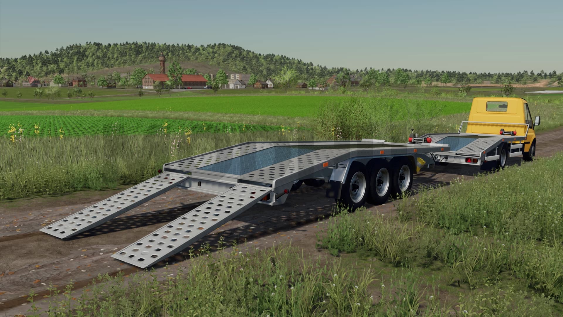 LIZARD TOW TRAILER 3 AXLE 3
