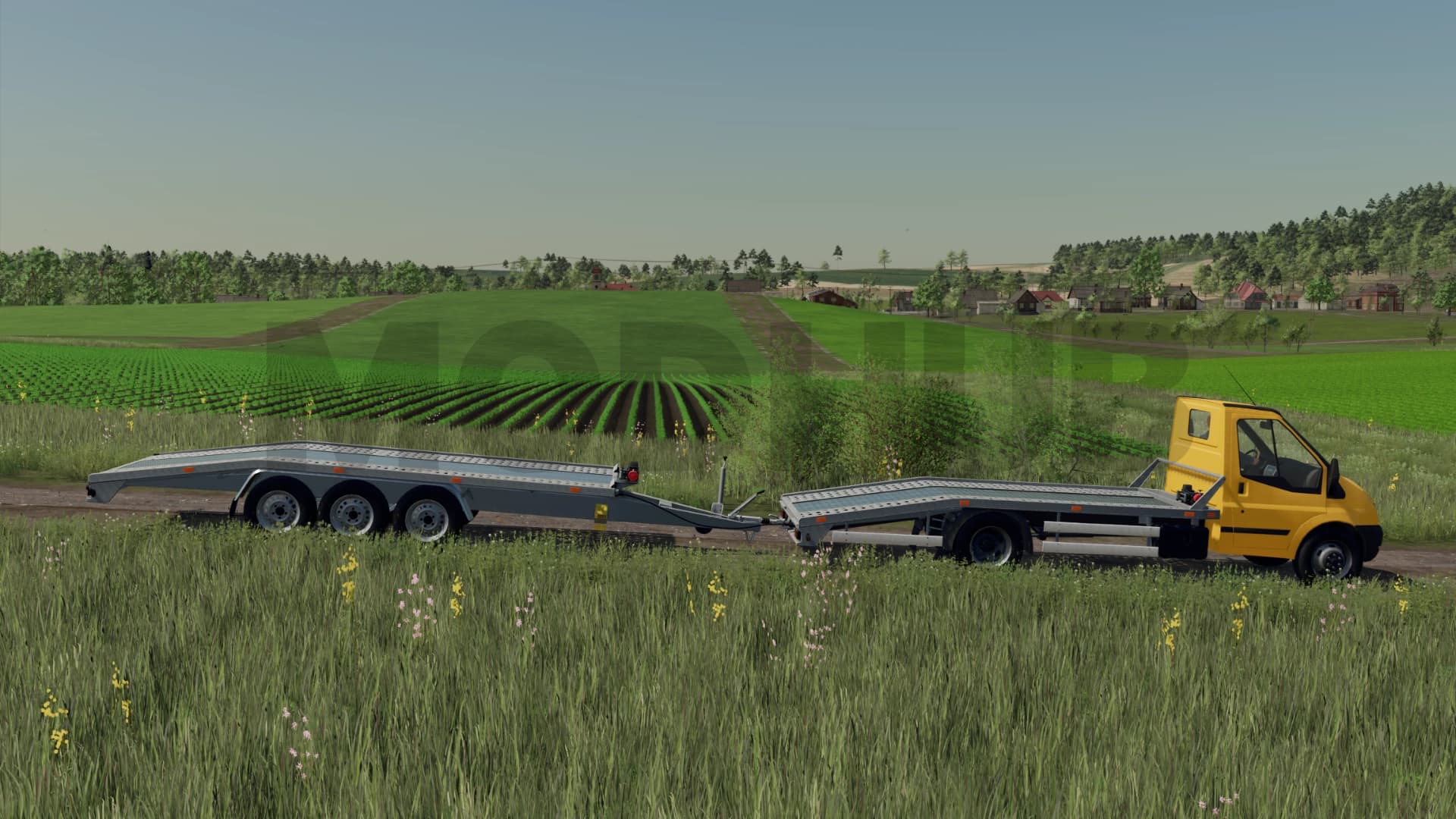 LIZARD TOW TRAILER 3 AXLE 2