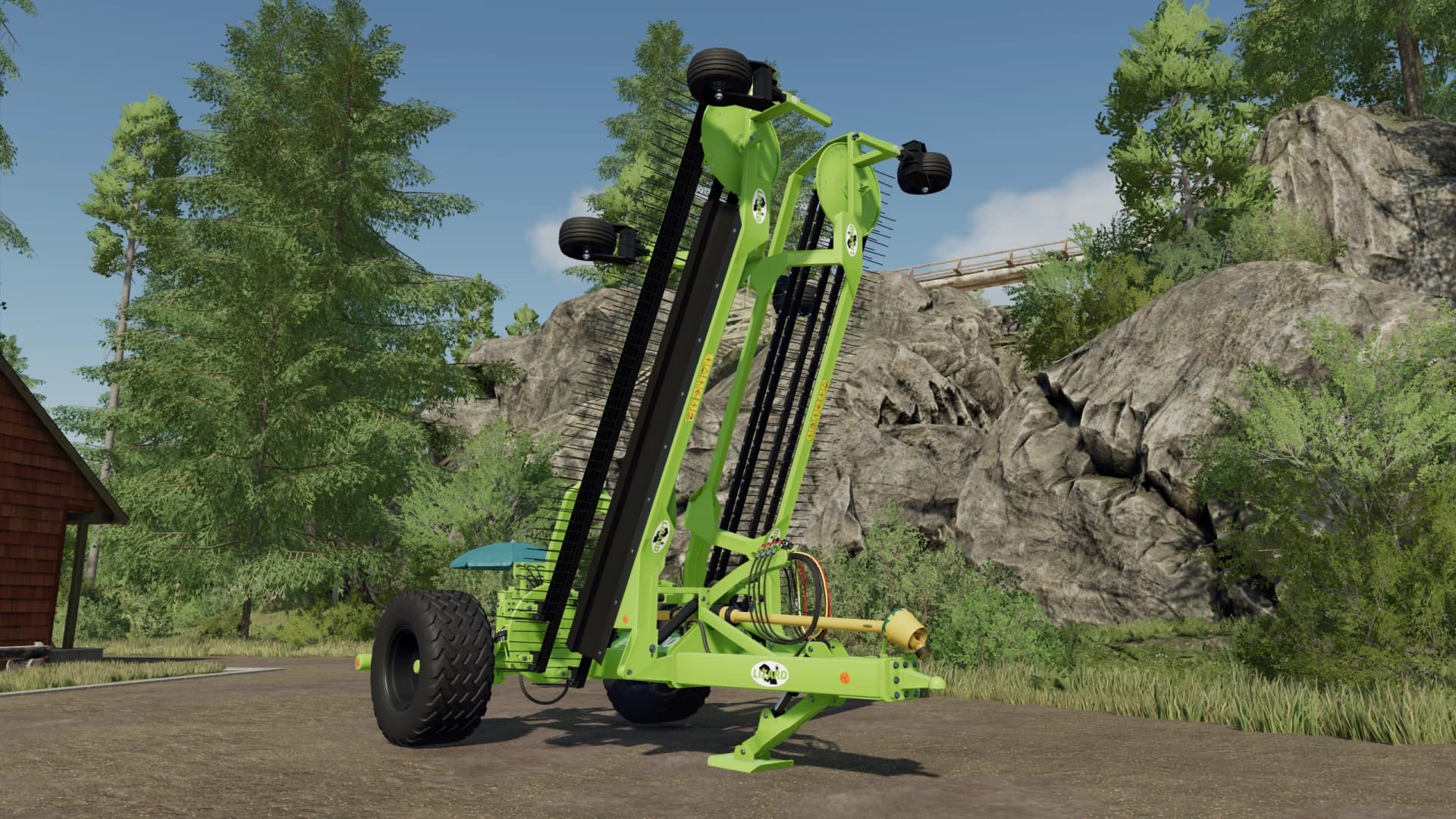 LIZARD TRAILED WINDROWER 5