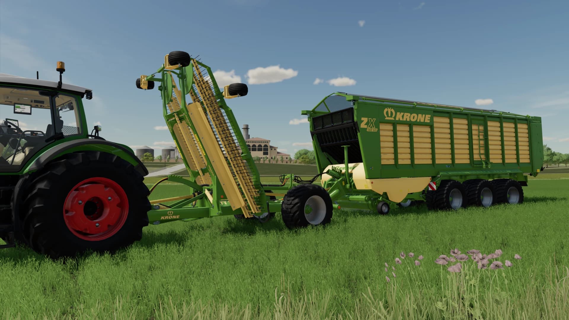 LIZARD TRAILED WINDROWER 2