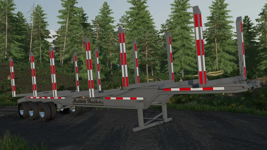 LIZARD TRI AXLE LOG TRAILER 3