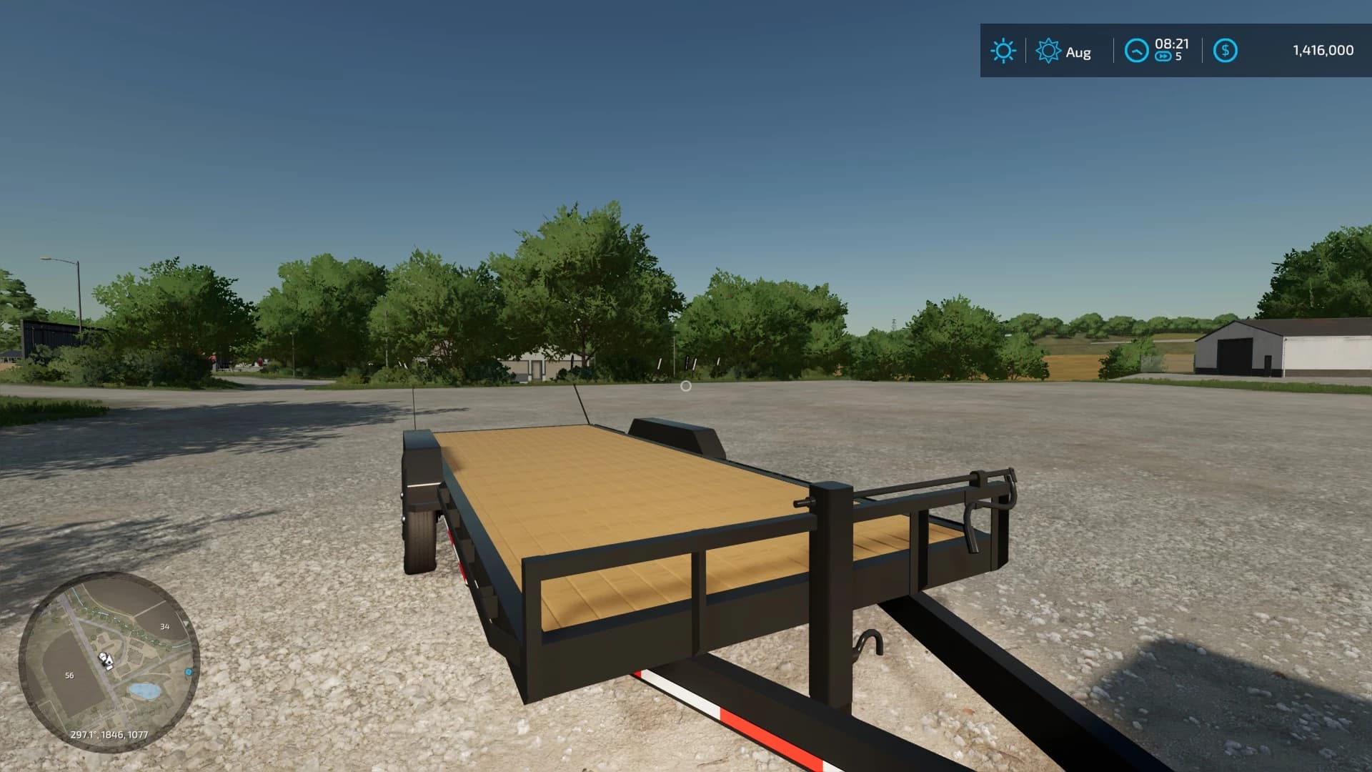 LOAD TRAIL SKID STEER TRAILER (ORIGINAL CONVERSION) 5