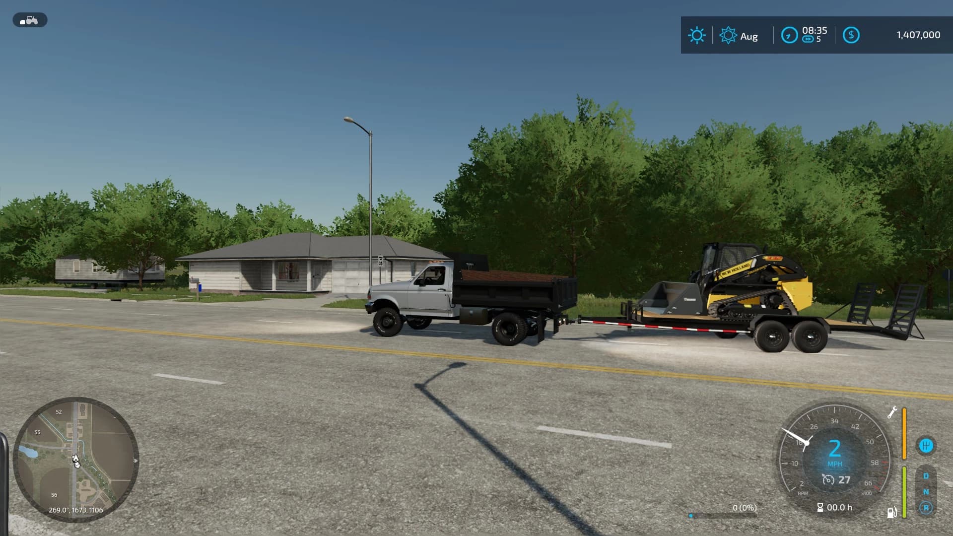 LOAD TRAIL SKID STEER TRAILER (ORIGINAL CONVERSION) 4