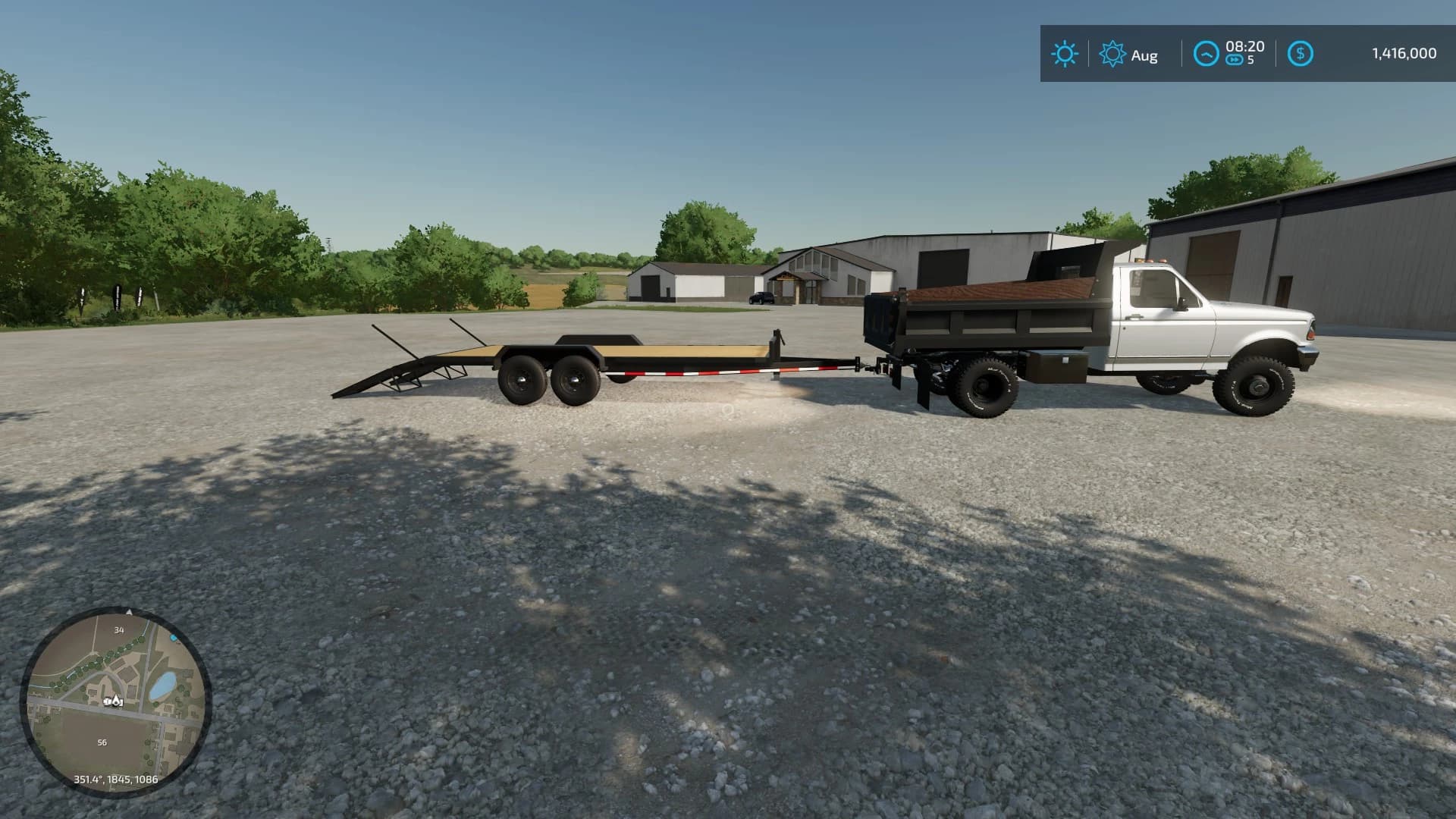 LOAD TRAIL SKID STEER TRAILER (ORIGINAL CONVERSION) 3