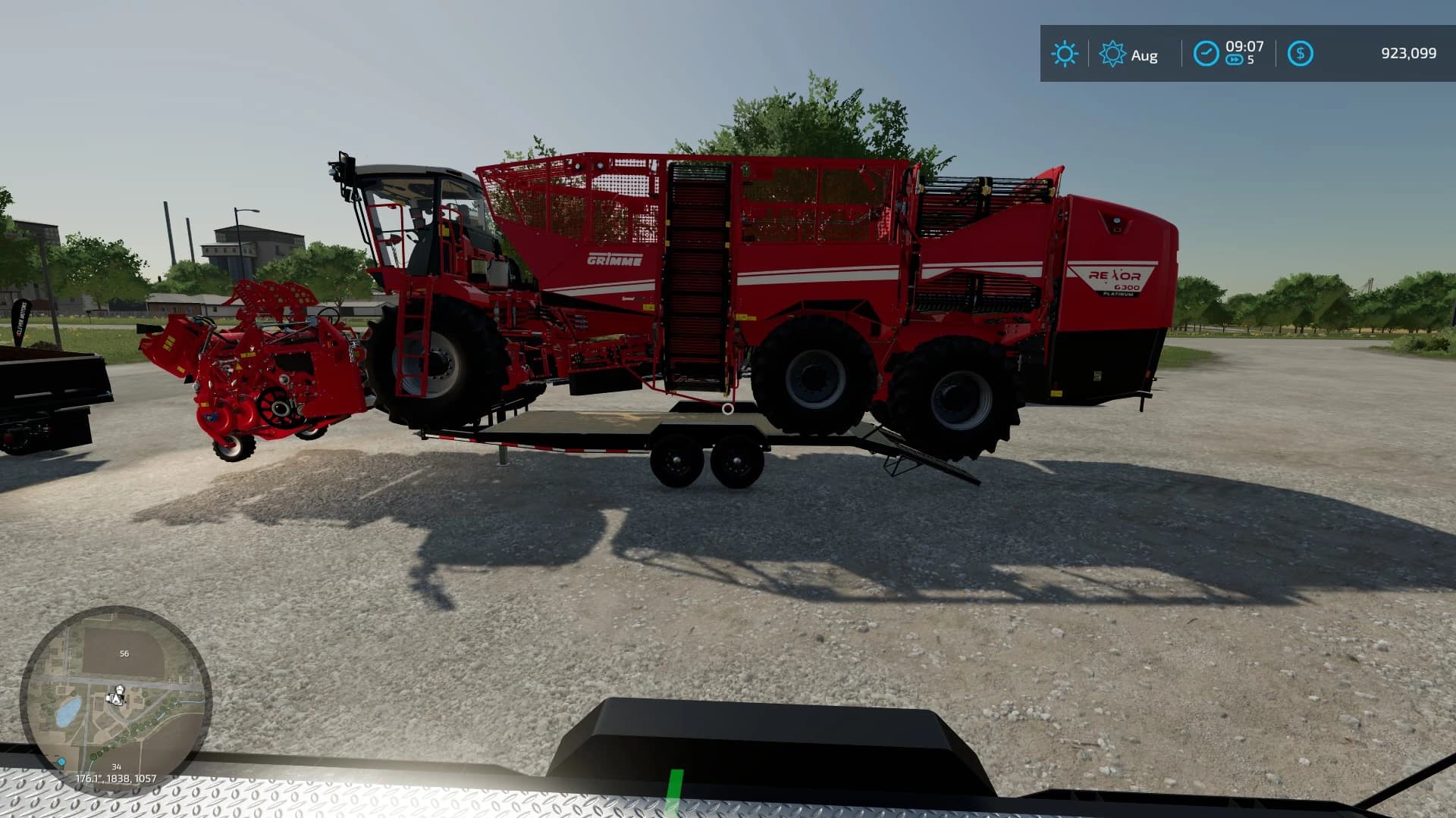 LOAD TRAIL SKID STEER TRAILER (ORIGINAL CONVERSION)