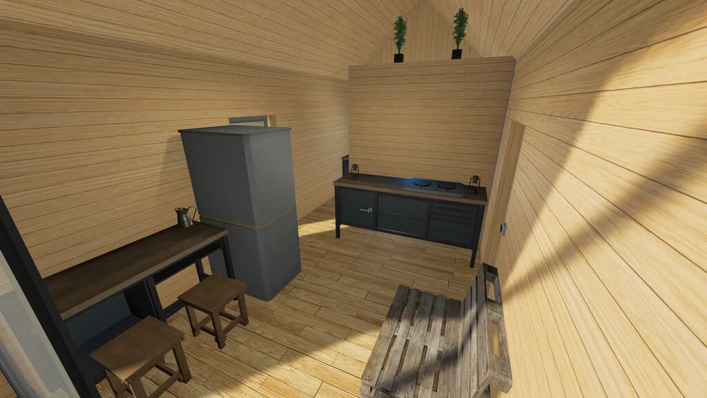 LOFT STYLE SUMMERHOUSE