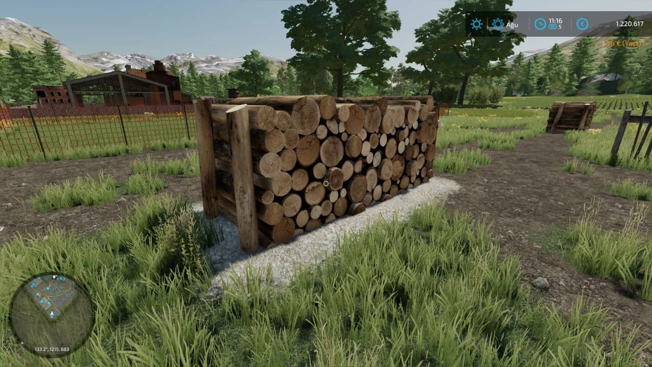 LOG DECORATION