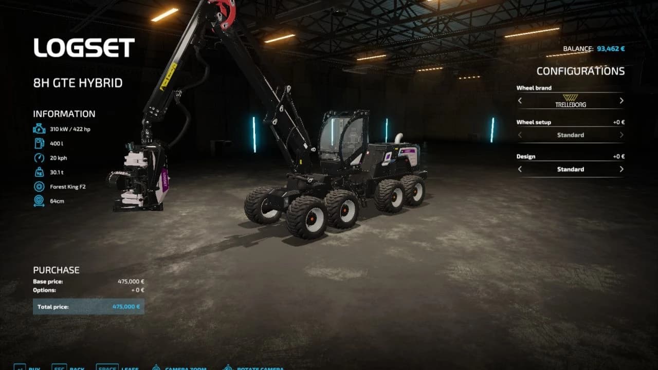 LOGSET 8H GTE HYBRID BETA 2