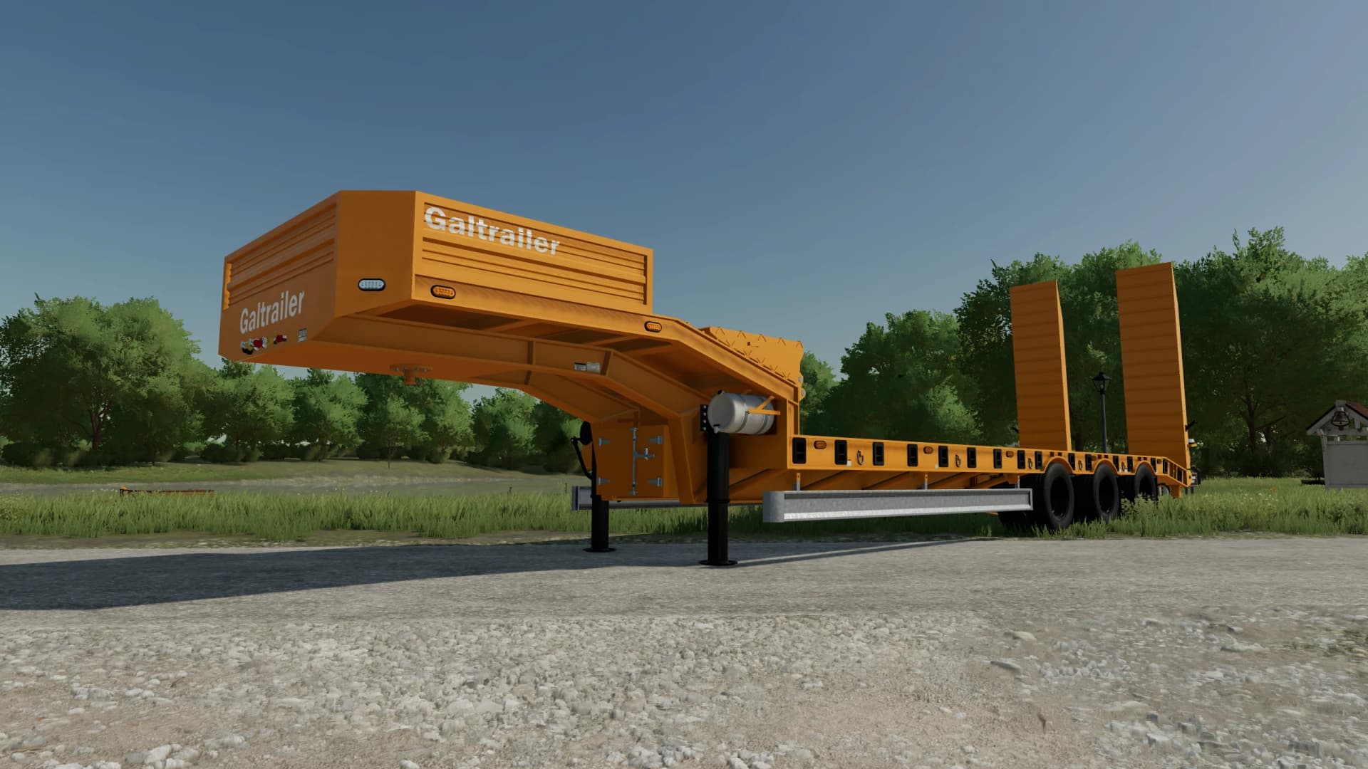 LOW LOADER GALTRAILER 5