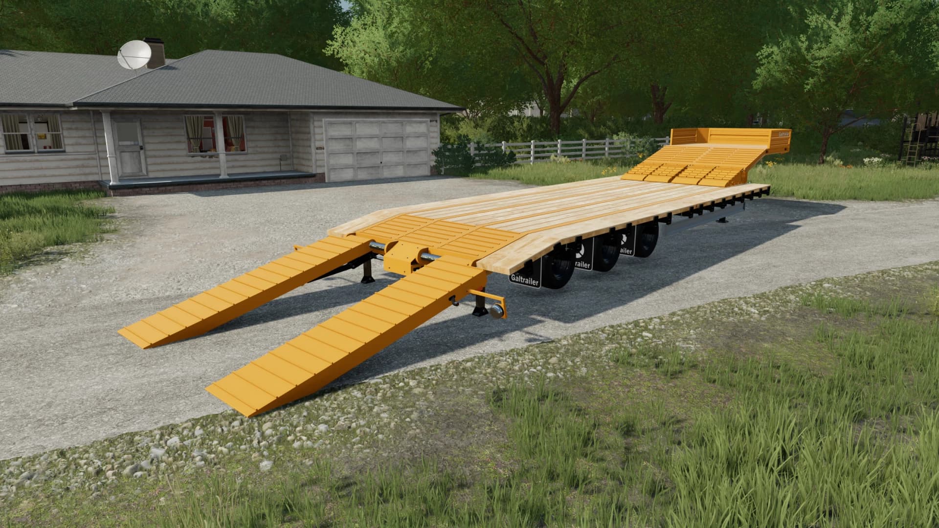 LOW LOADER GALTRAILER 4