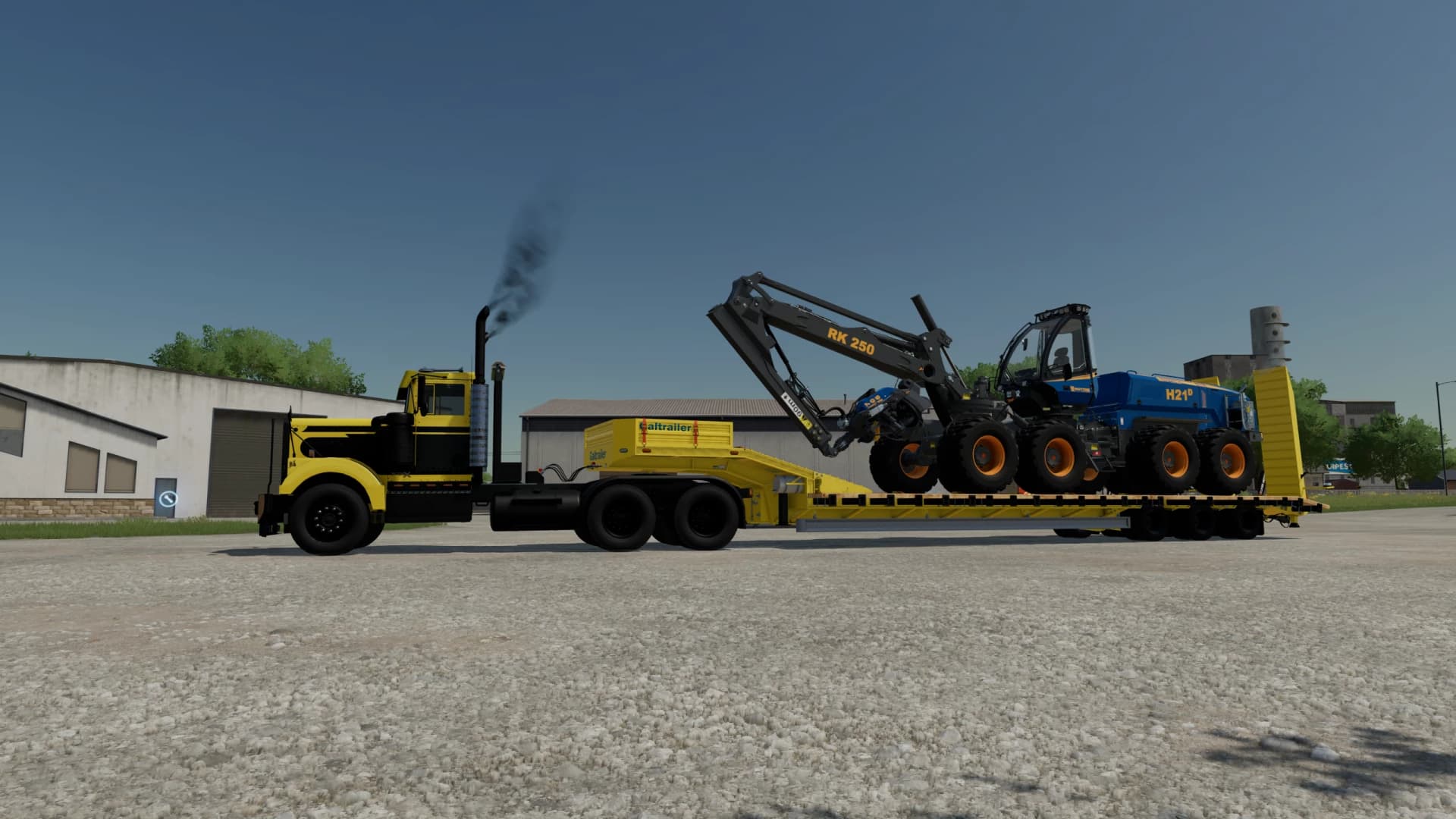 LOW LOADER GALTRAILER 2