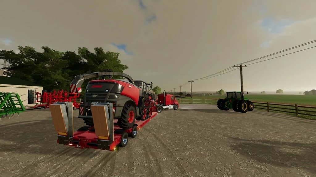 LOWLOADER WITH 16 WHEELS 4