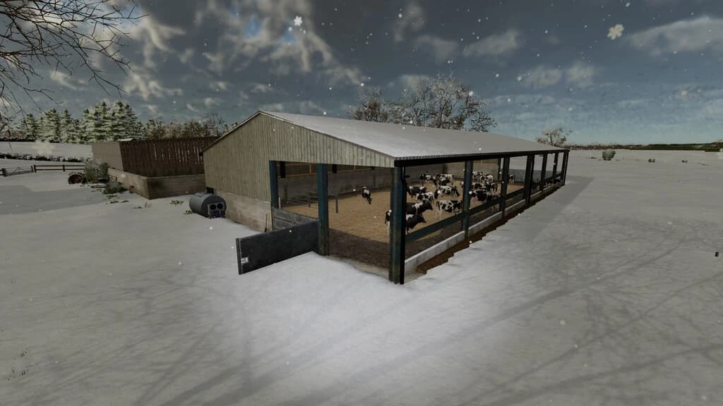 Large UK Cow Barn 3