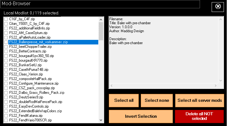 Launcher with Mod-Syncronisation 2