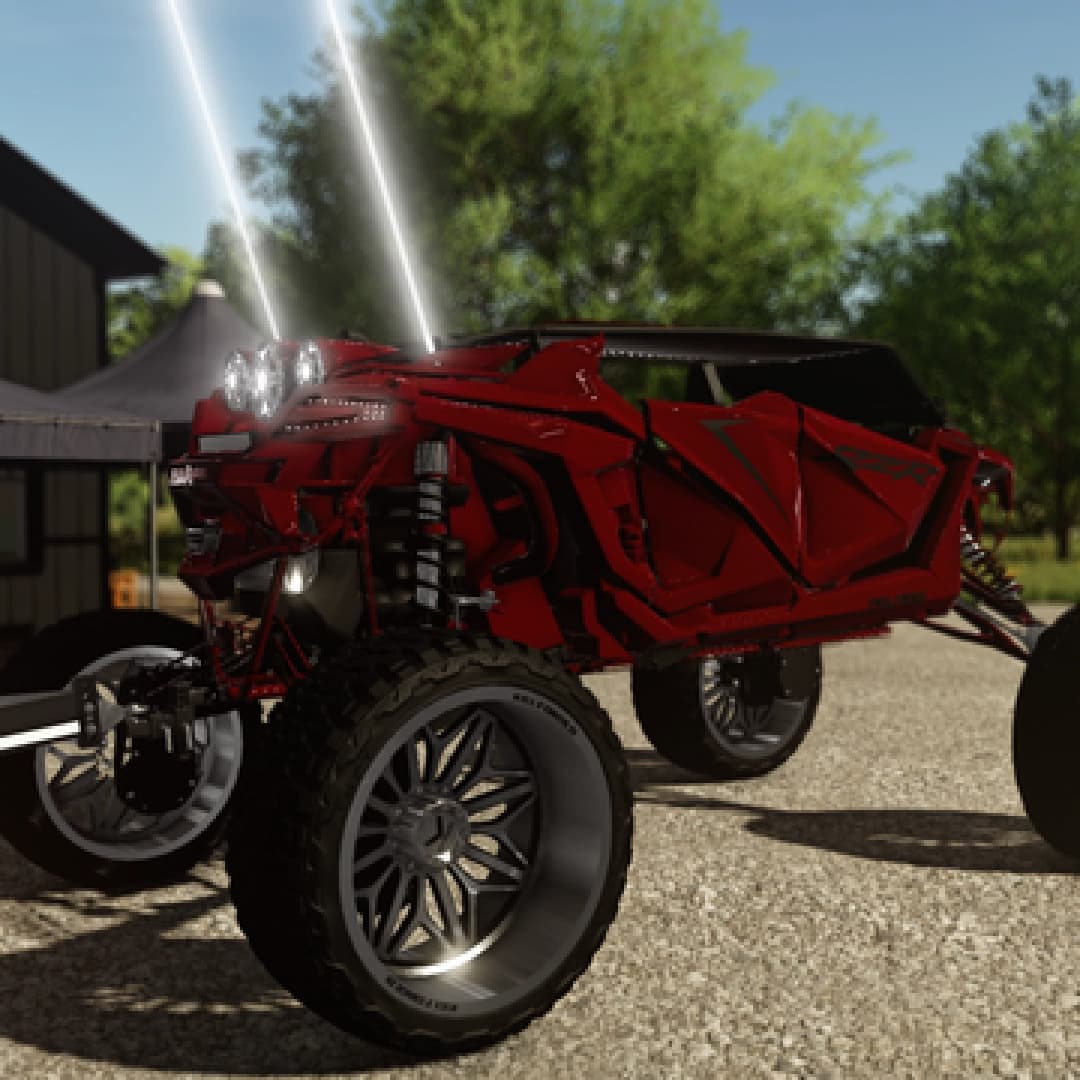 Lifted 4 Door Polaris Razor