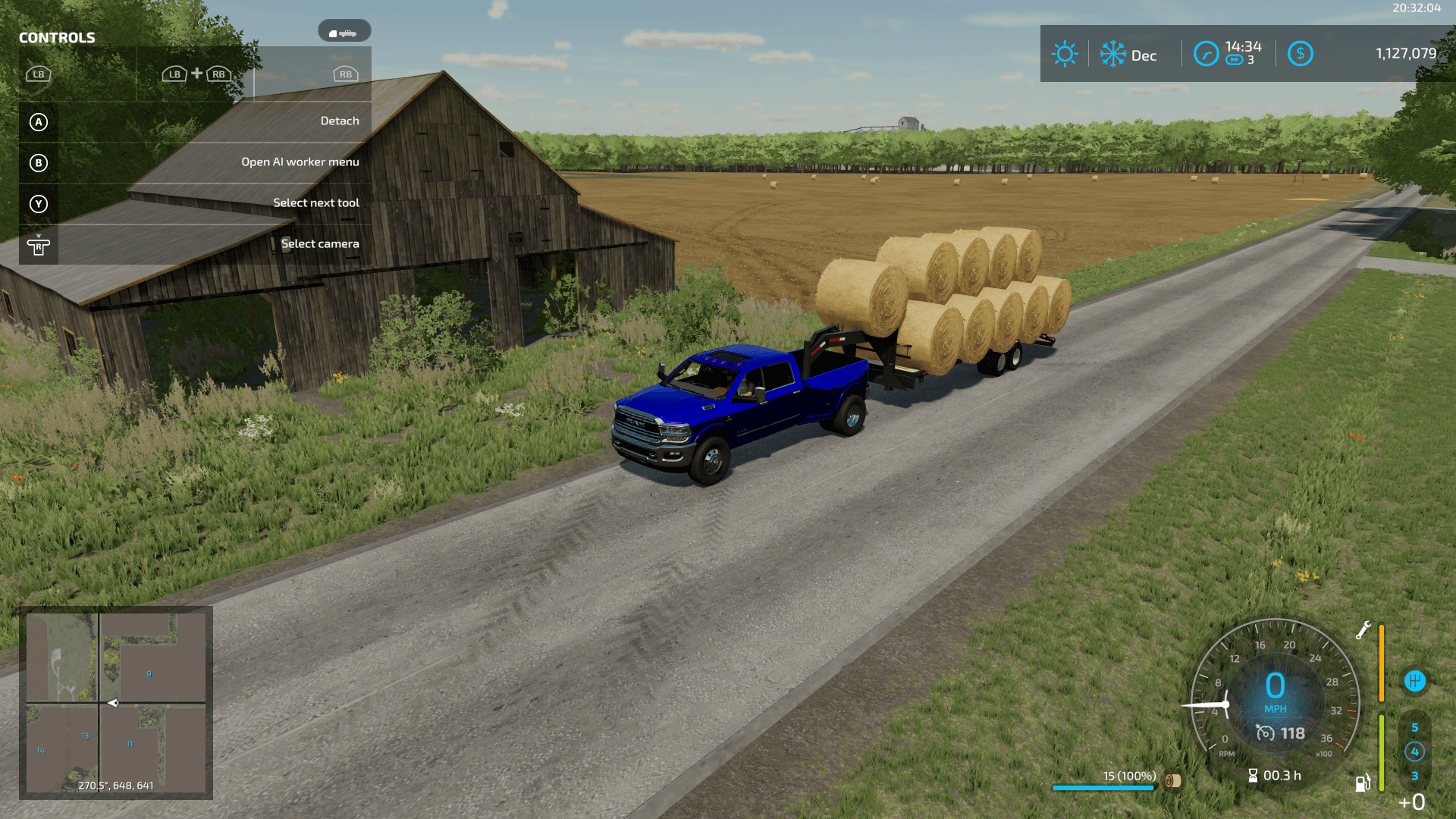 Lizard Gooseneck Bale Trailer 5