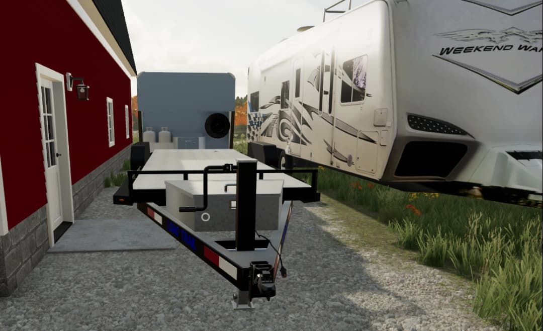 LoadTrail CarTrailer converted 2