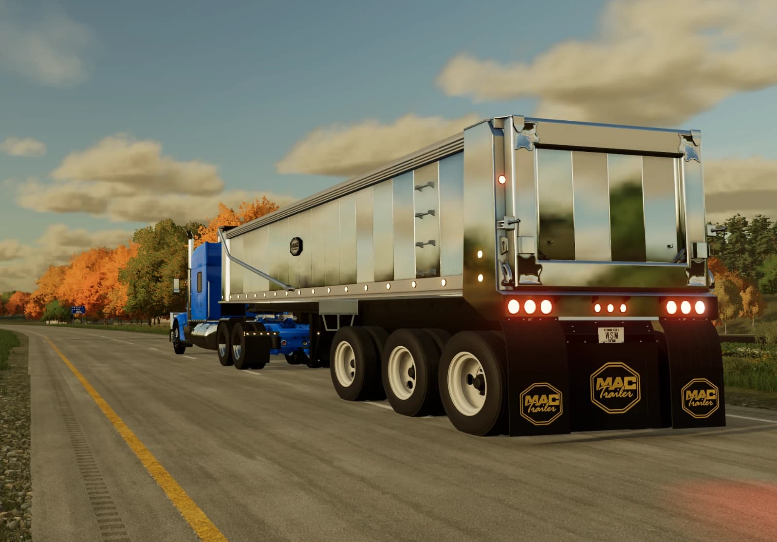 MAC TRI-AXLE END DUMP TRAILER 4