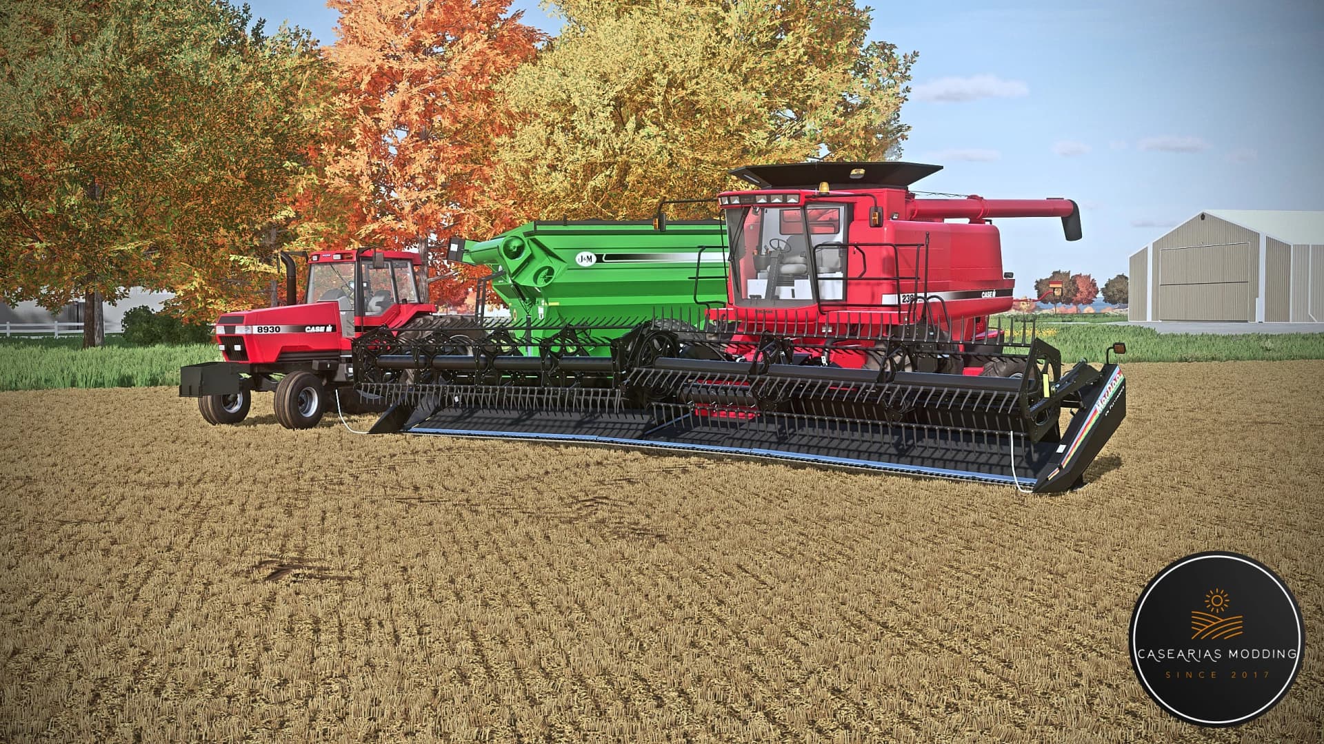 MACDON 974, CNH FLEX-DRAPER 5
