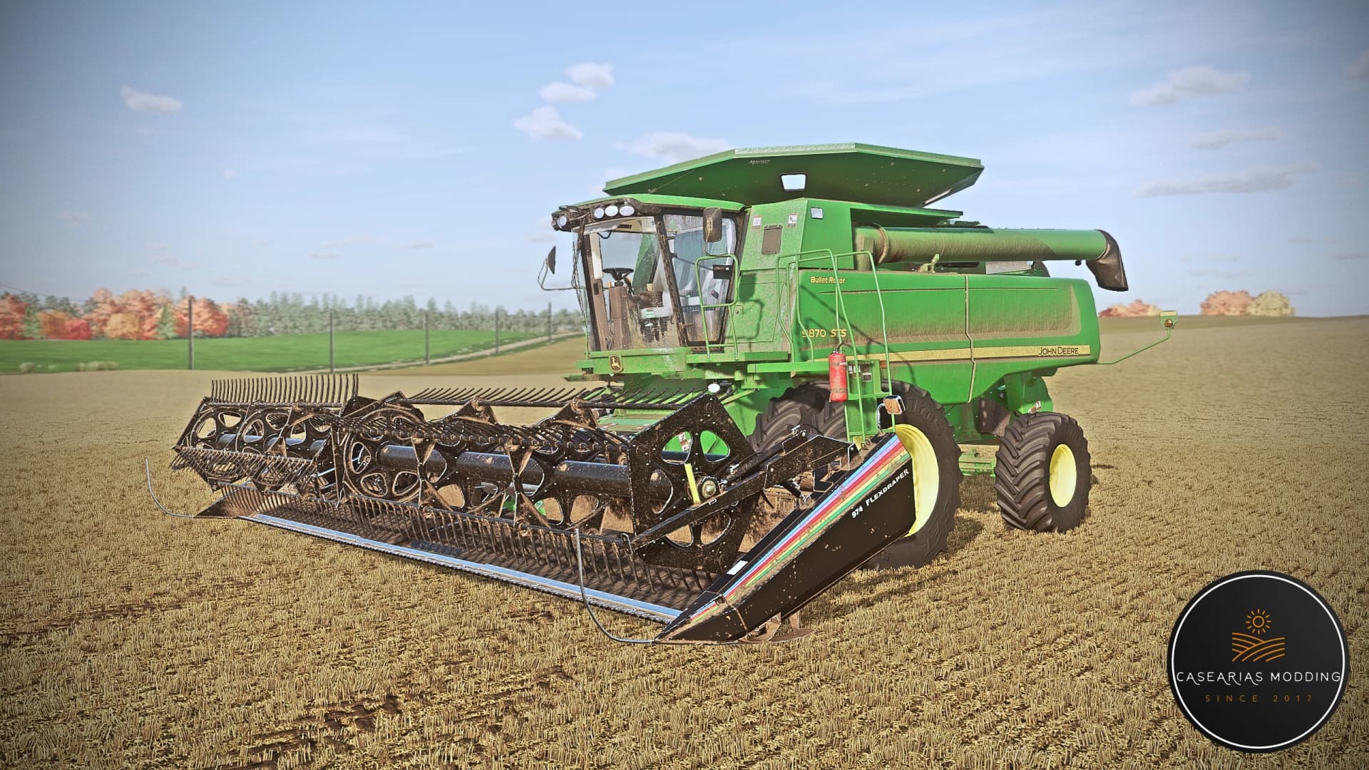 MACDON 974, CNH FLEX-DRAPER 4