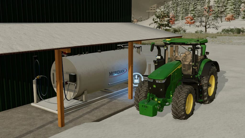 MACHINESHED WITH GASSTATION 3