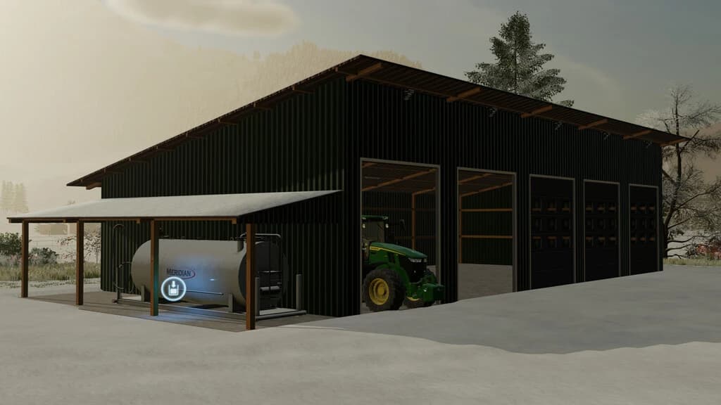 MACHINESHED WITH GASSTATION 2