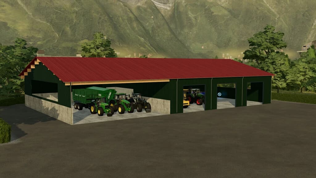 MACHINESHED WITH WORKSHOP 5