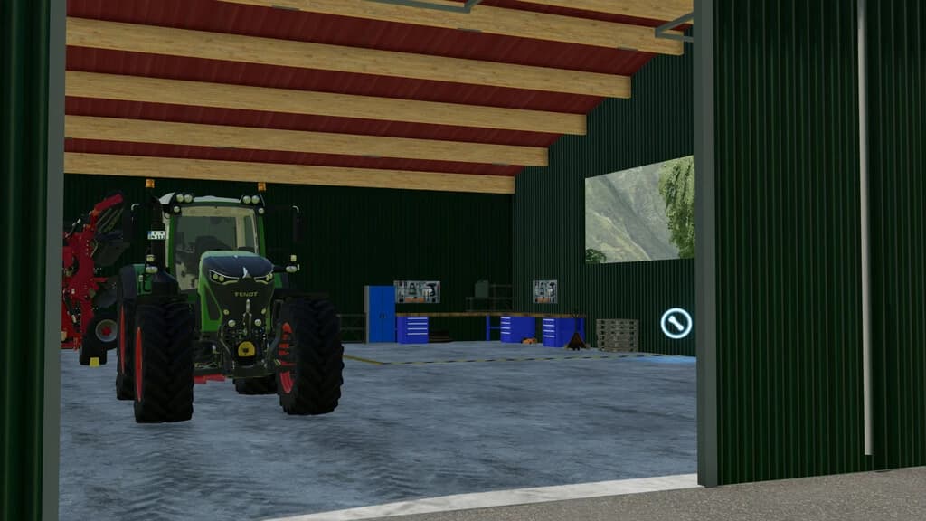MACHINESHED WITH WORKSHOP 4