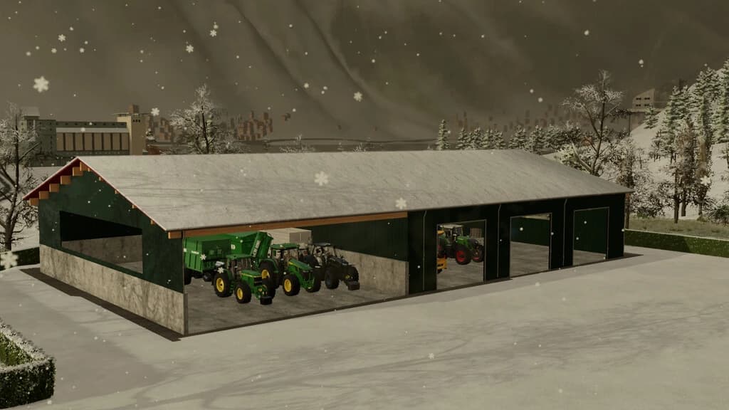 MACHINESHED WITH WORKSHOP 3