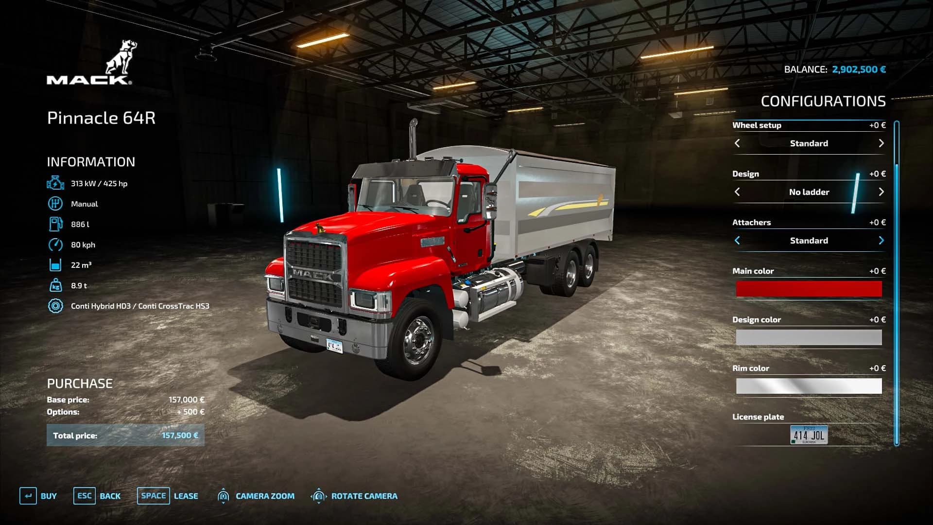 MACK PINNACLE 4